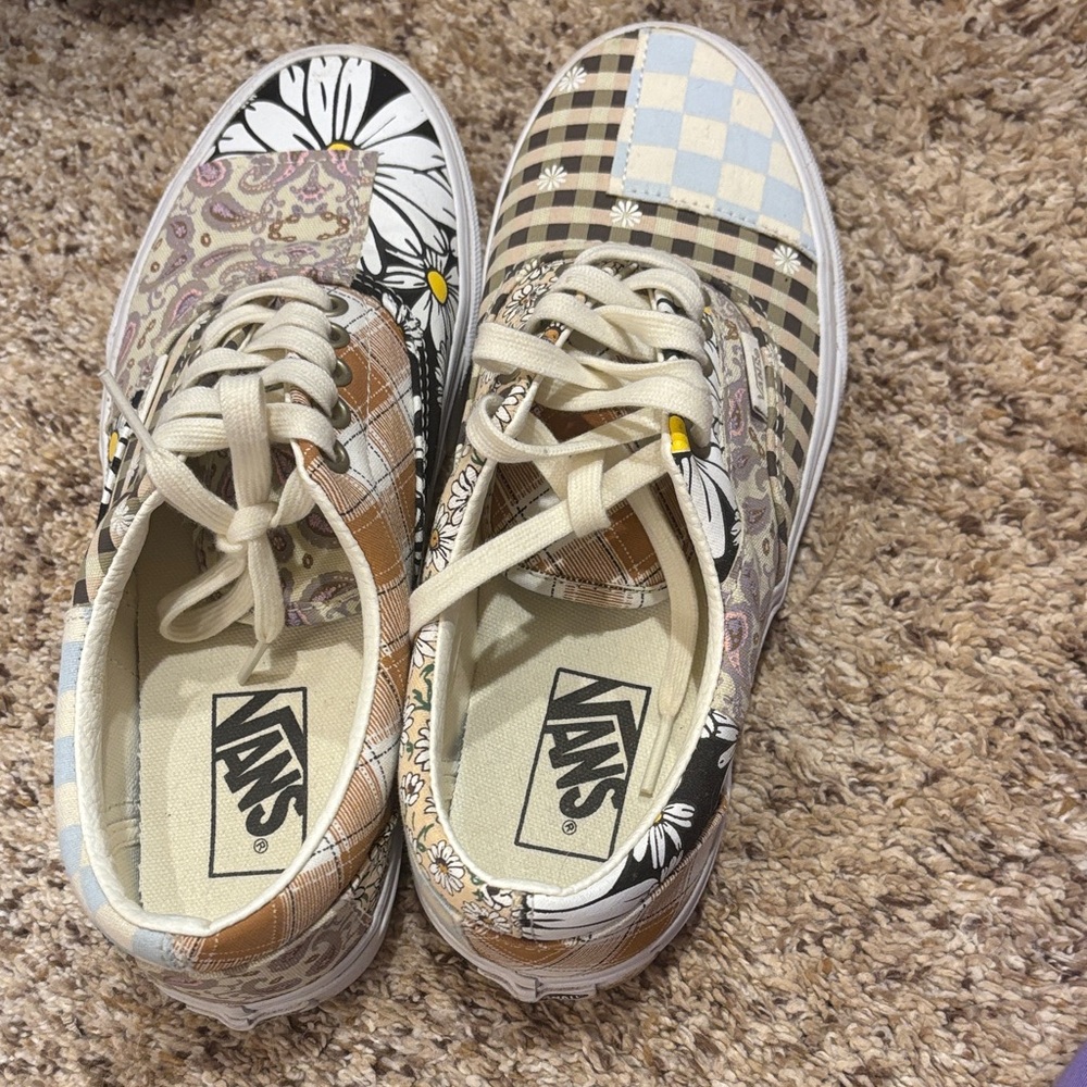 Vans Multicolor Patchwork Sneakers